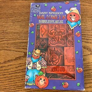 Daisy Kingdom Vintage set of 13 rubber stamps